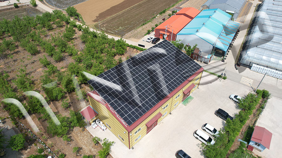 مجموعات تركيب الطاقة الشمسية سقف القصدير